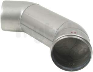 Blucher Europipe Range -  87.5 Deg Long Radius Bend 821.090.160