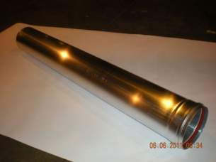 Combat Ctua Flue Kits -  Combat Ctua 1m Sealed Flue Pipe 75-115kw
