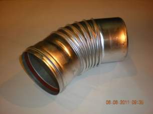 Combat Ctua Flue Kits -  Combat Ctua 45 Degree Bend 75-115kw