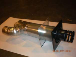 Combat Ctua Flue Kits -  Combat Ctua Wall Flue Terminal 75-115kw
