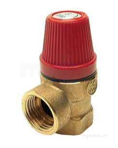 Altecnic Sealed System Equipment -  Altecnic 1/2 Inch Fxf Safety Valve 3 Bar