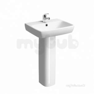 Geberit Sanitaryware -  Geberit Geb Selnova Sq Washbasin 550x440 1tap 501.462.00.6