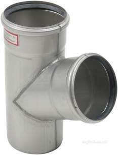 Blucher Drainage -  68 Deg Branch-110mm 829.110.110 S