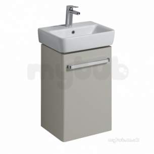 Twyford Galerie Plan Furniture -  E200 Unit For Washbasin 450x340mm Grey