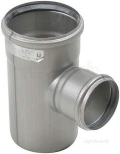 Blucher Drainage -  87.5 Deg Branch 110 X 75mm 830.075.110 S