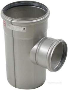 Blucher Drainage -  87.5deg Branch 160 X 110mm 830.110.160 S