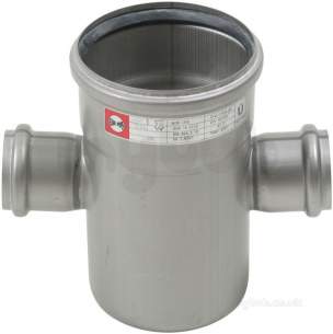 Blucher Europipe Range -  Blucher 50mm X 110mm 87.5 Deg Dbl Branch