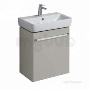 Twyford Galerie Plan Furniture -  E200 Unit For Washbasin 600x370mm Grey