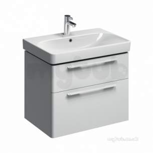 Twyford Galerie Plan Furniture -  E500 Wb Unit For 750x480mm 2 Drawer Wht