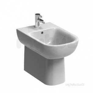 Twyford Mid Market Ware -  E500 Floorstanding Bidet Btw White