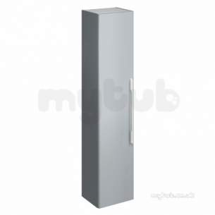 Twyford Galerie Plan Furniture -  E500 Tall Unit 360x1800mm Grey E50701gy