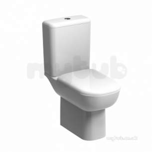 Twyford Mid Market Ware -  Twyford E500 Rimfree Cc Wc Pan White