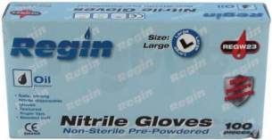 Regin Regw23 Nitrile Gloves 100