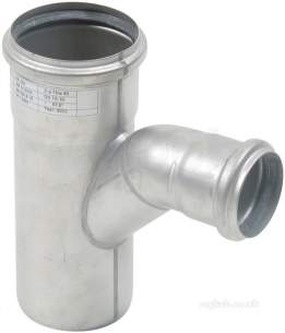 Blucher Drainage -  Swept Branch 75 X 50mm 839.050.075 S