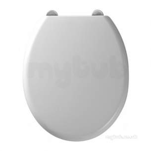 Roper Rhodes Toilet Seats -  Curve 8402 Toilet Seat S/s Hinge Wh