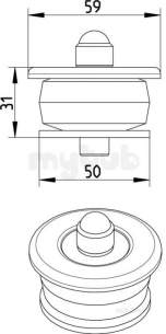 Blucher Europipe Range -  Blucher 50mm Socket Plug For Europipe