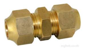 Midbras Flared Fittings -  Midbras Flared 10mm X 10mm Str Coupling