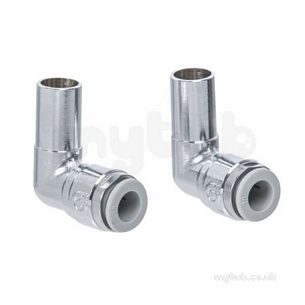 Altecnic Sealed System Equipment -  Ecocal 10mm Pushfit Elbow-pair 459004