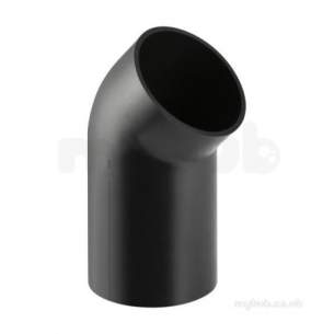 Geberit Hdpe Range 32mm To 315mm -  Hdpe 110mm X 135deg Long Tail Bend