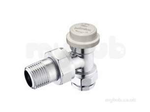 Pegler TRVs -  Belmont Iii Ls351/3 1/2 Inch /15mm Ang Vert