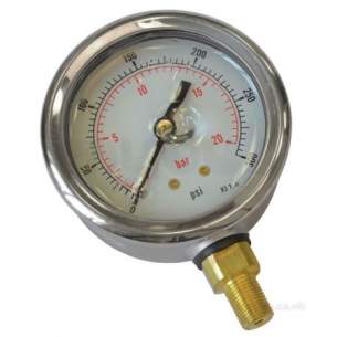 Anton Test Equipment and Accessories -  Anton Agg600 0-600psi Pressure Gauge