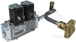 Robinson Willey Boiler Spares -  Robinw Sp987451 Twin Solenoid Valve