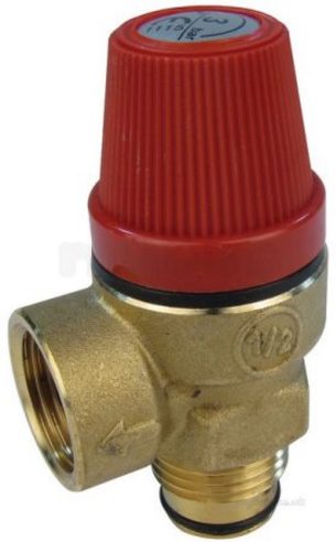 Jaguar Spares Hepworth Heating -  Saun S155600001 Safety Valve Plus O-ring