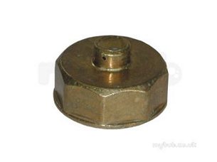 Cooker Hoses Catering Spares -  Brass 1inch Meter Sealing Nut