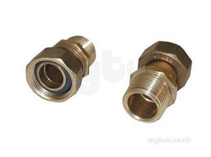 Cooker Hoses Catering Spares -  1inch X 1inch Bsp Meter Union C-w Washer Pair