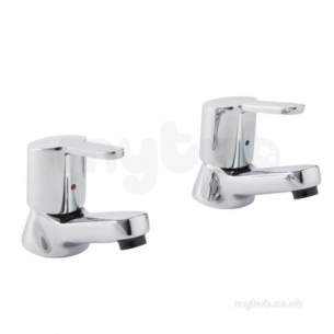 Francis Pegler Brassware -  Pegler Yorkshire Araya Bath Pillars Cp