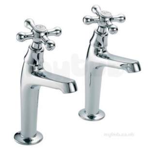 Pegler Contract Brassware -  Souvenir Kitchen Pillar Tap Chrome Plated 4w9046