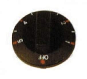 Electrolux Group Spares Standard -  Tricity 572591138001 Control Knob Brown