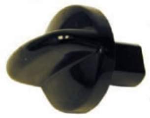 Stoves and Belling Cooker Spares -  Belling 082614328 Control Knob Black