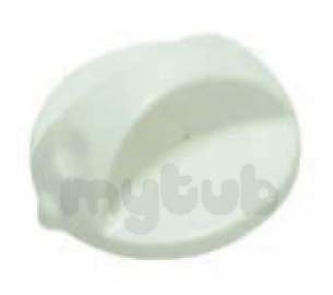 Indesit Domestic Spares -  Hotpoint 6300089 Control Knob White