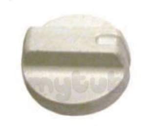 Indesit Domestic Spares -  Hotpoint 6225484 Control Knob White 6370