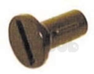 Indesit Domestic Spares -  Hotpoint 1700499 Door Button Inner Brown