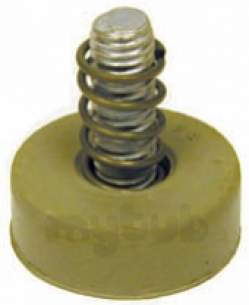 Indesit Domestic Spares -  Hotpoint 1604459 Foot Front And Disc