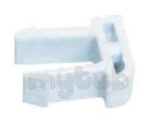 Indesit Domestic Spares -  Hotpoint 1602471 Clip Inner White Wm61p