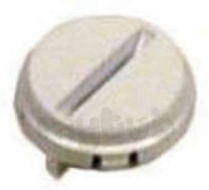 Indesit Domestic Spares -  Hotpoint 1601444 Door Button White 9515