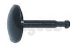 Indesit Domestic Spares -  Creda 6201323 Timer Knob Brown C00227019