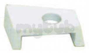 Indesit Domestic Spares -  Creda 1740112 Door Hinge Cap Upper Wh