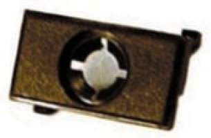 Indesit Domestic Spares -  Hotpoint 169068 Button Outer Brown 9566