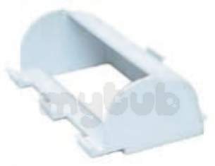 Indesit Domestic Spares -  Hotpoint 18089733 Door Handle Outer Wht