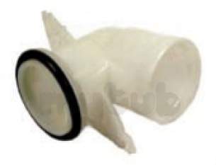 Indesit Domestic Spares -  Cannon Hotpoint 169414 Elbow 9925