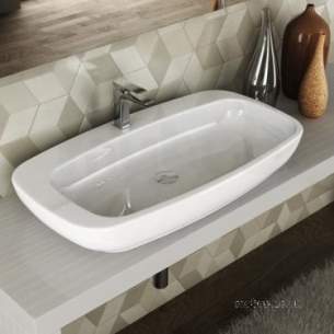 Eastbrook Sanitary Ware -  Novara 900mm Wall Hung/countertop Washbasin White 85.0014
