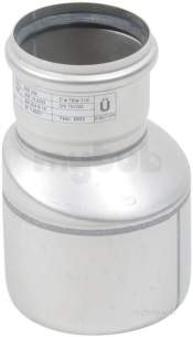 Blucher Europipe Range -  Blucher 110 X 75 S/s Reducers 850.075.110