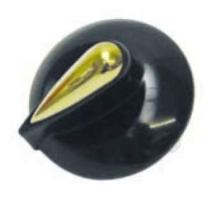 Indesit Domestic Spares -  Hotpoint 6202179 Control Knob Black