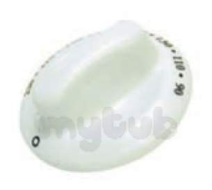 Indesit Domestic Spares -  Hotpoint 6202534 Control Knob White