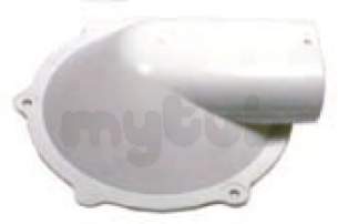 Indesit Domestic Spares -  Hotpoint 179015 Vent Adaptor Back Panel