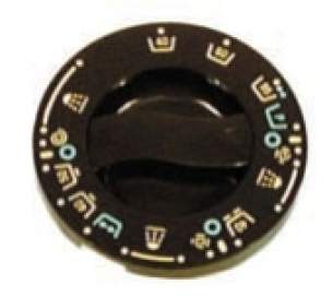 Indesit Domestic Spares -  Hotpoint 1601653 Timer Knob Brown